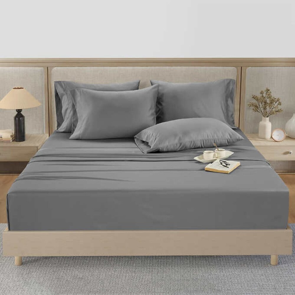 Hotel Signature Split King 800 Thread Count Cotton 7-Piece Sheet Set, NWT